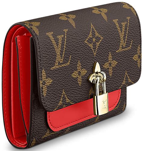 lv lock mini wallet review|Lv small wallets women.